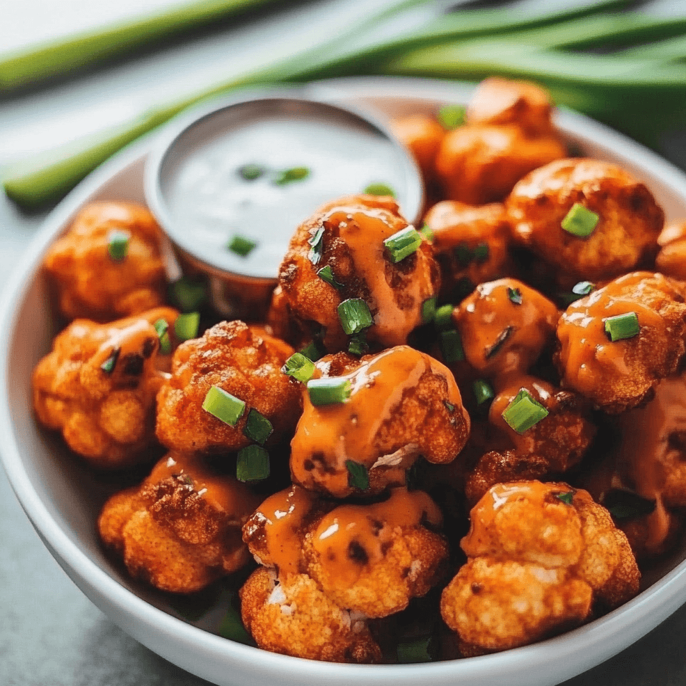Vegan Buffalo Cauliflower Bites: A Spicy and Healthy Snack You’ll Love