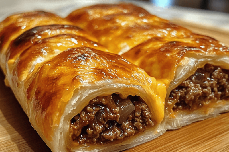 The Best Ground Beef and Cheese Roll You’ll Ever Try