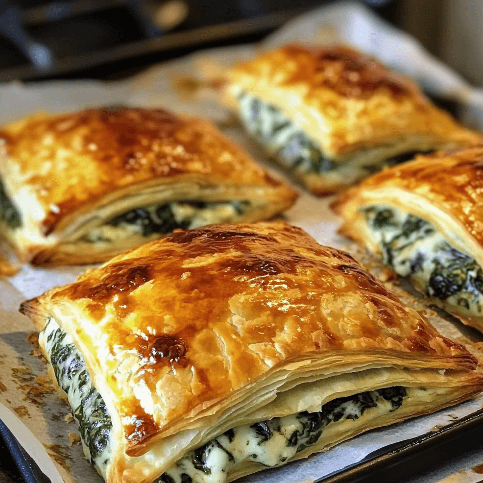 How to Make Spinach Stuffed Pastry