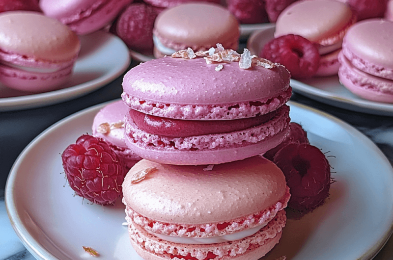 Beautiful Macarons with Raspberry Buttercream: A Beginner's Guide