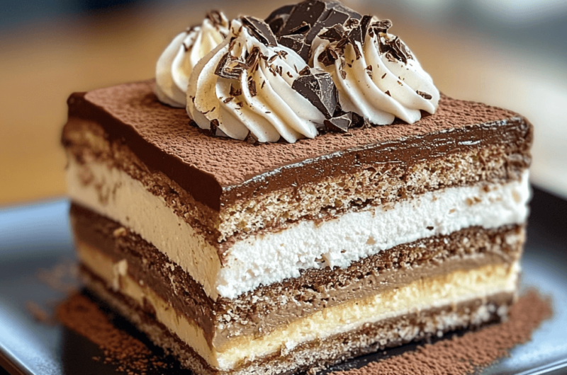 Professional-Style Chocolate Espresso Dacquoise Made Simple