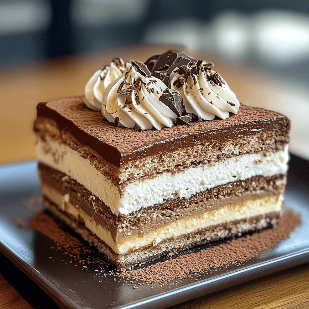 Professional-Style Chocolate Espresso Dacquoise Made Simple