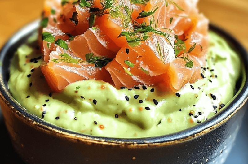 Mousse with Avocado and Smoked Salmon: A Gourmet Appetizer Made Simple