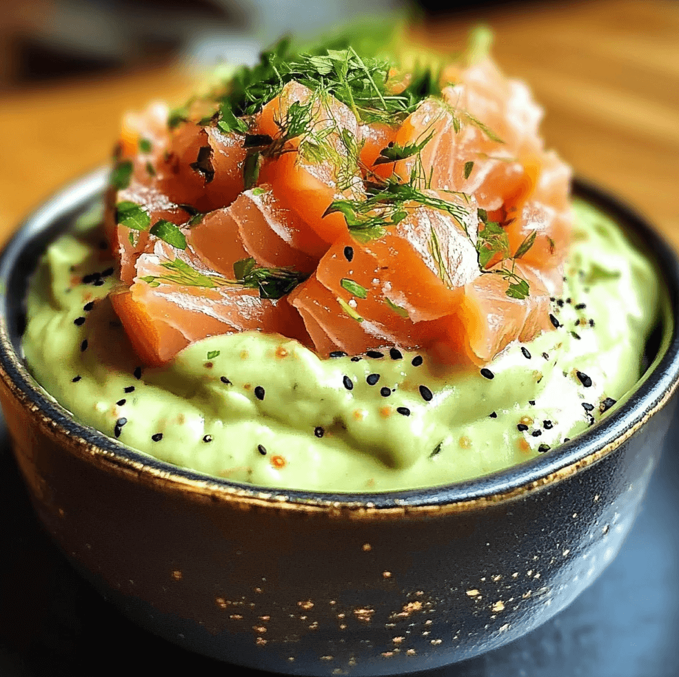 Mousse with Avocado and Smoked Salmon: A Gourmet Appetizer Made Simple