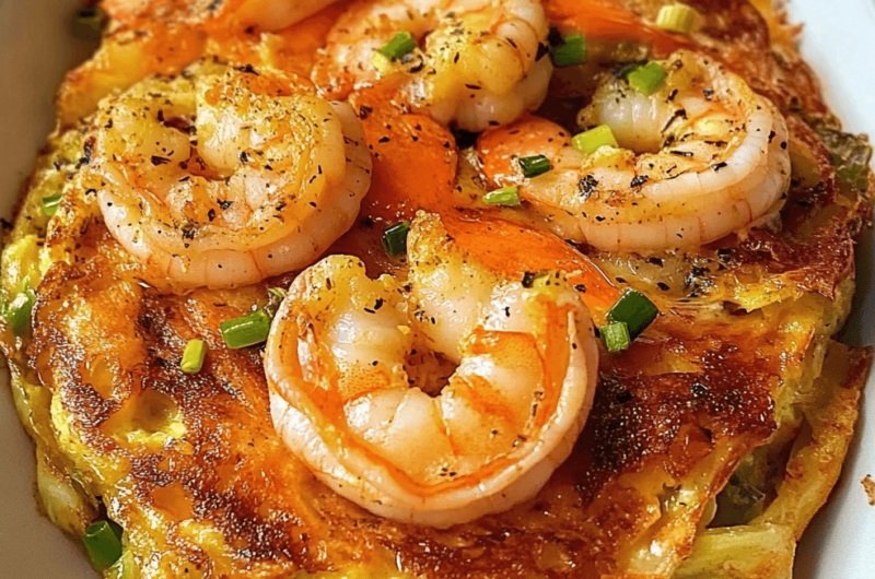 Cabbage Shrimp Omelette: A Low-Carb, High-Protein Dish You’ll Love