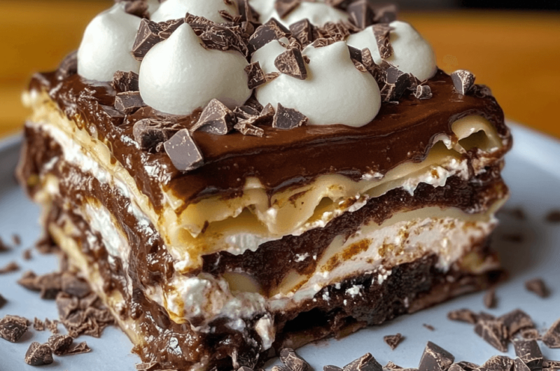 Hot Chocolate Lasagna: Your New Go-To Dessert for Chocolate Cravings