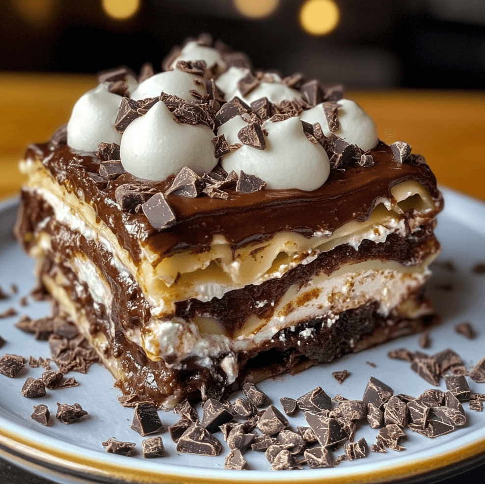 Hot Chocolate Lasagna: Your New Go-To Dessert for Chocolate Cravings