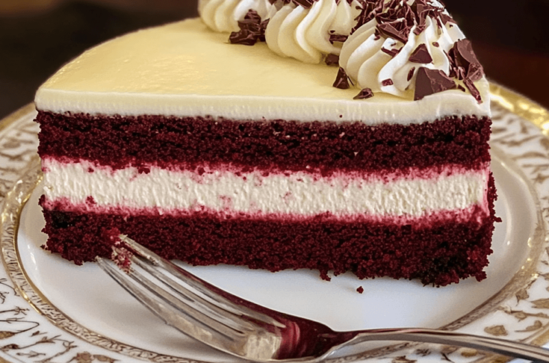 The Best Red Velvet White Chocolate Cheesecake You’ll Ever Taste
