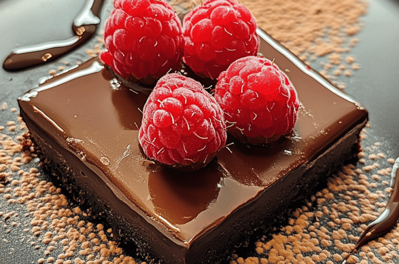 How to Make a No Bake Chocolate Raspberry Tart