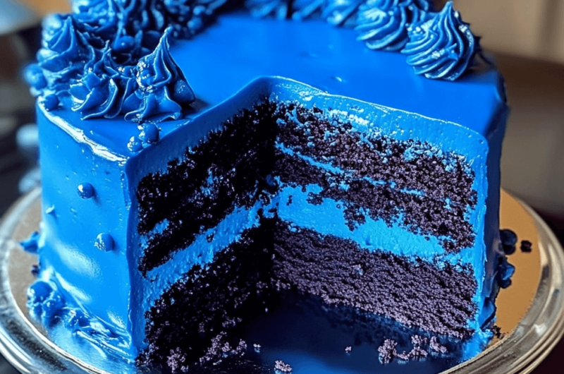 Blue Velvet Cake: A Unique and Eye-Catching Dessert for Cake Lovers