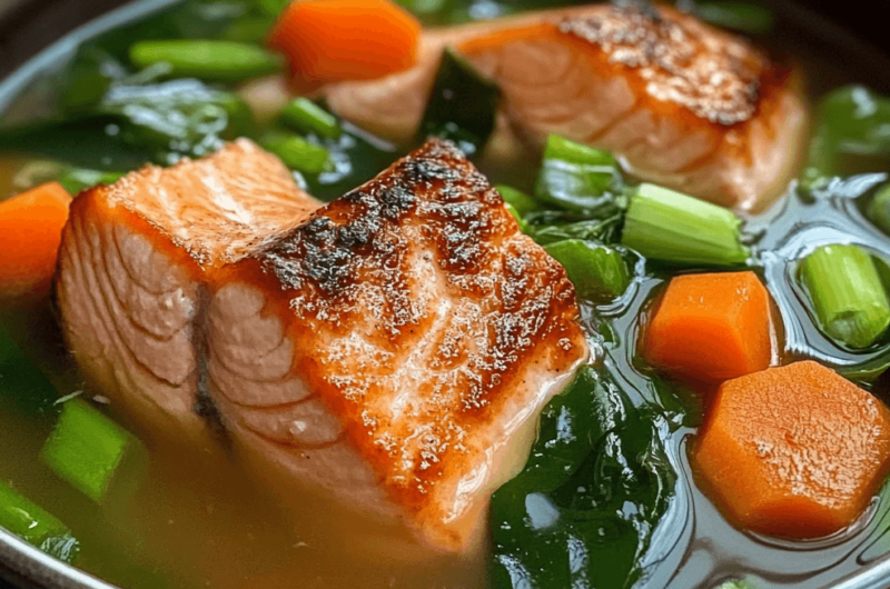 Miso Salmon Sinigang: A Unique Twist on a Filipino Classic