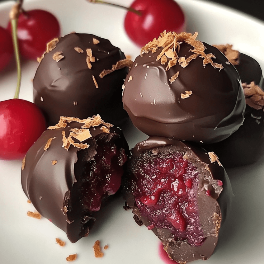 How to Make Cherry Mash Truffles