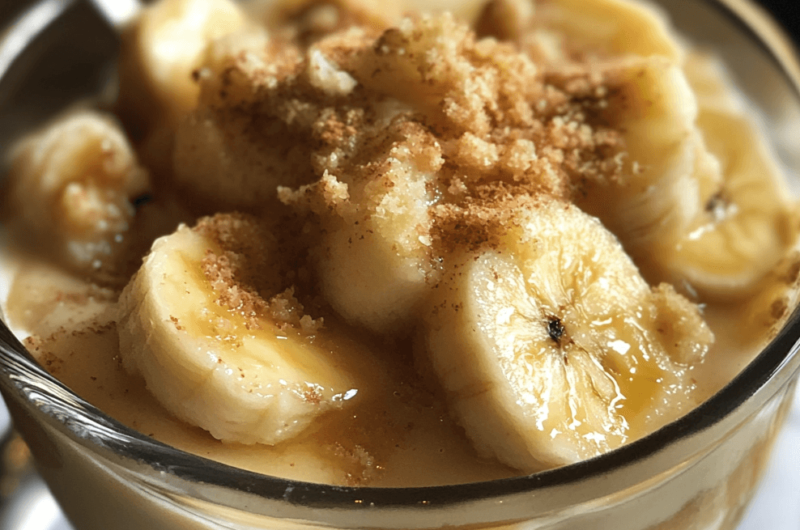 The Ultimate Banana Foster Pudding – Rich, Creamy & Irresistible
