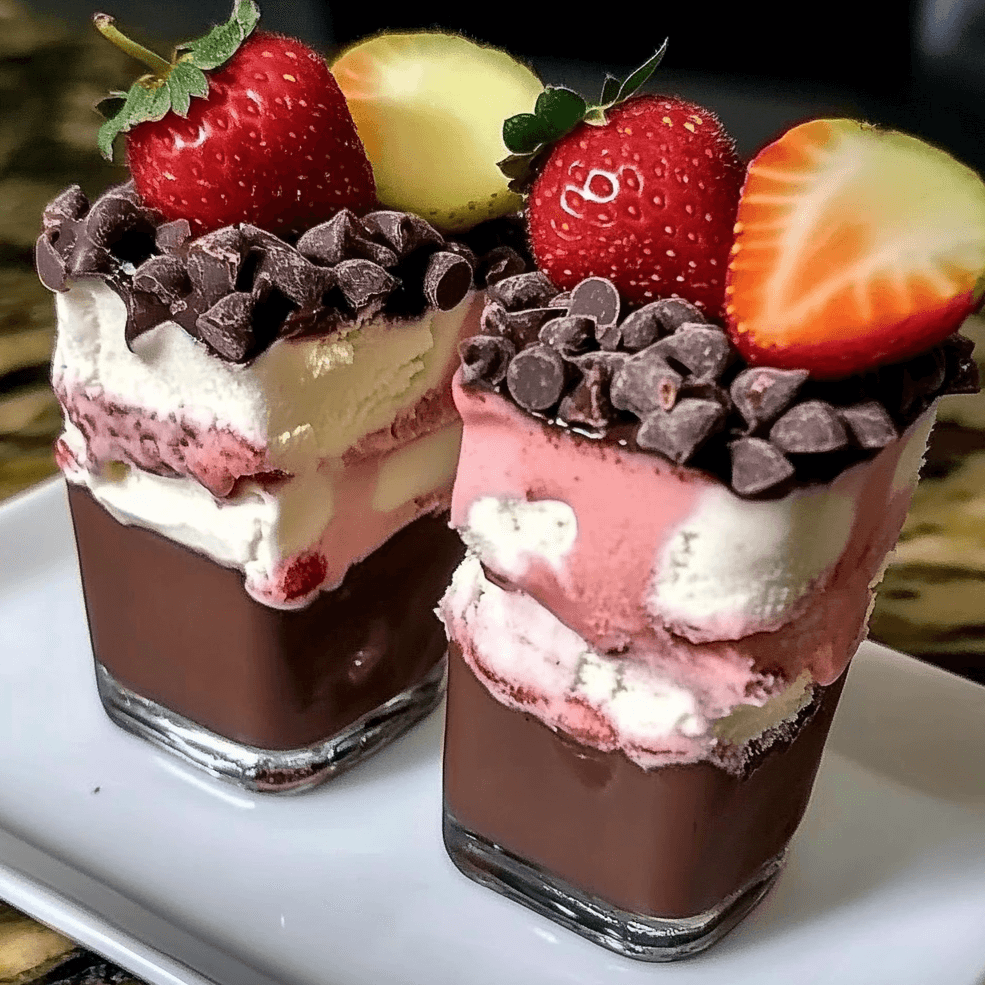 How to Make Homemade Chocolate-Strawberry Ice Cream Bars from Scratch