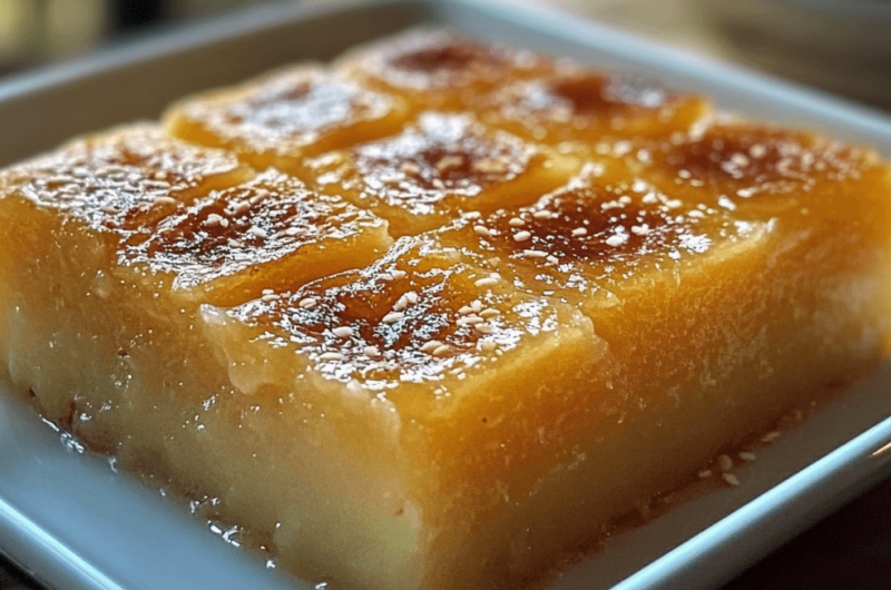 Cassava Cake with Macapuno: The Ultimate Filipino Comfort Dessert