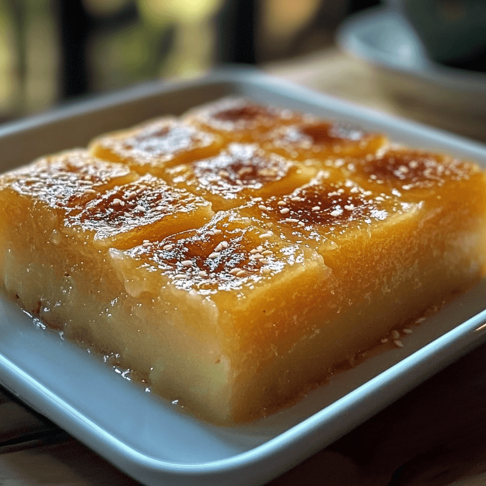 Cassava Cake with Macapuno: The Ultimate Filipino Comfort Dessert