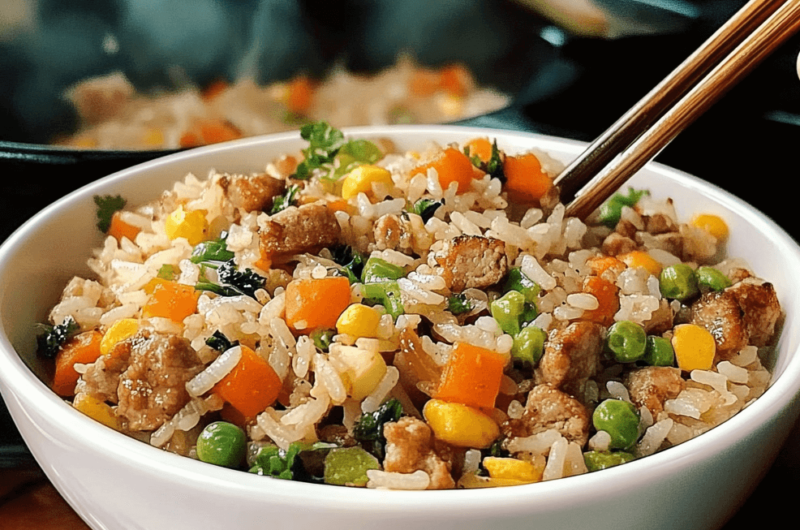 Easy Fried Rice with Veggies Recipe for a Flavorful Meal
