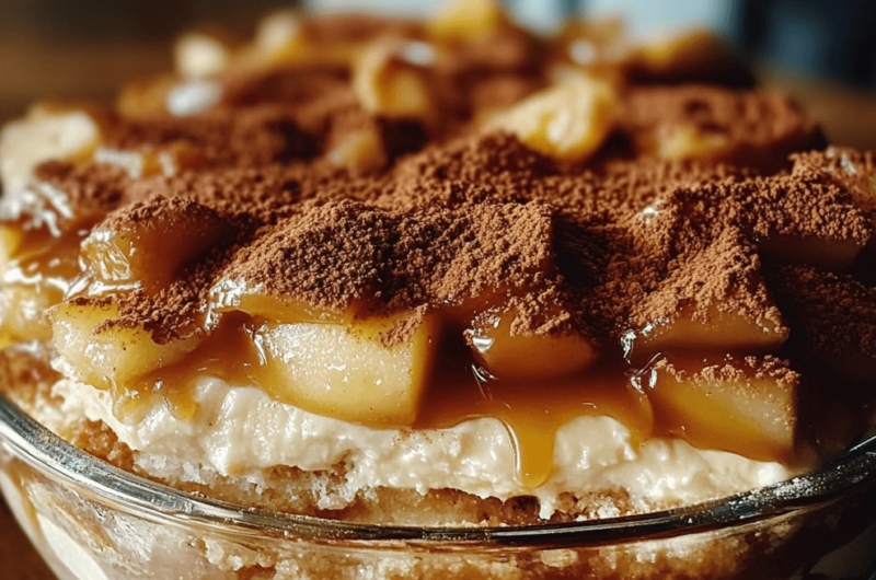 How to Make Salted Butter Caramel Tiramisu and Baked Apples