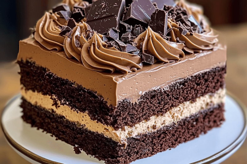Make Your Chocolate Cake Extra Special with Luscious Milk Chocolate Mousse