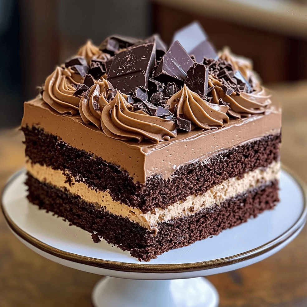 Make Your Chocolate Cake Extra Special with Luscious Milk Chocolate Mousse