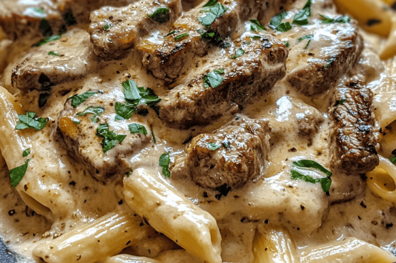 Easy Creamy Pasta Steak: A Gourmet Meal Made Simple