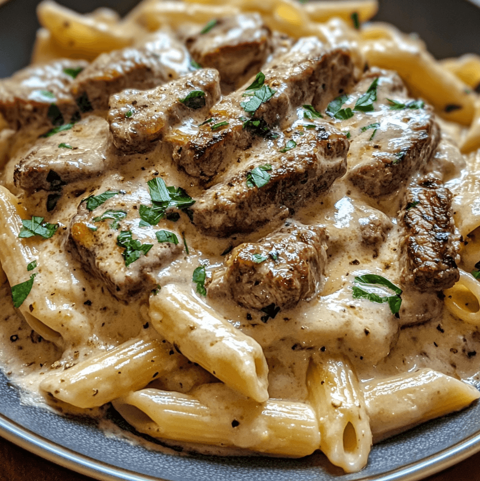 Easy Creamy Pasta Steak: A Gourmet Meal Made Simple